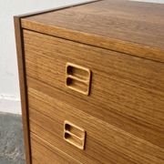 Mid-Century Modern Teak Chest of Drawers by Sejling Skabe, Denmark, 1960s