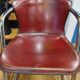 Chaise cantilever vintage cuir & chrome – design 60s/70s