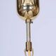 Mid-Century Chandelier in Brass and Opaline Glass, Czech, 1950s