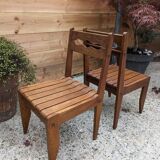Vintage wooden chairs from the 60s