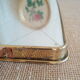 Brass top with vintage mirror