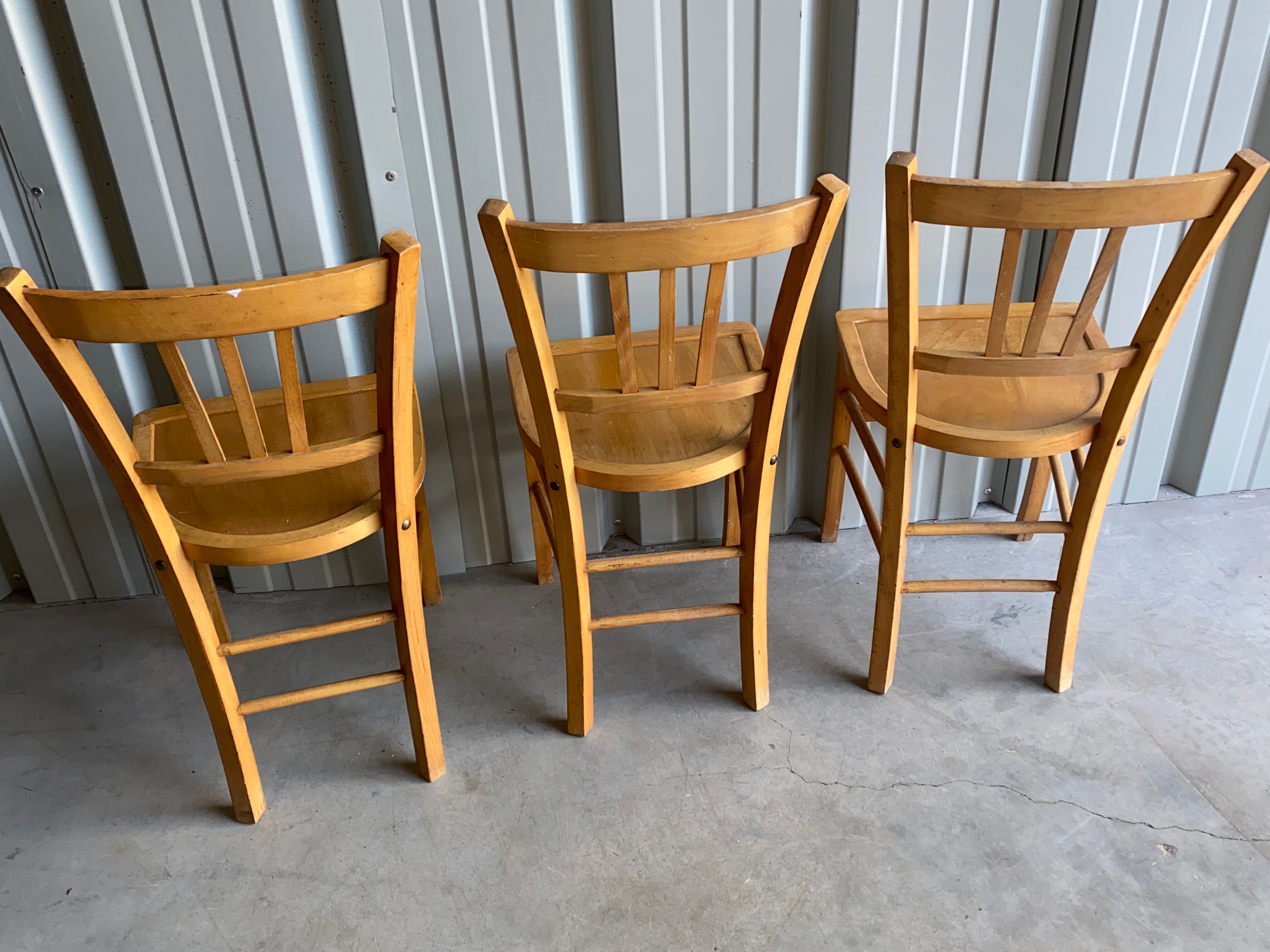 6 chaises bistrot
