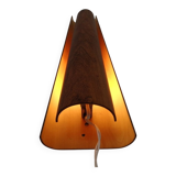 Danish Teak Wall Lamp, 1950s