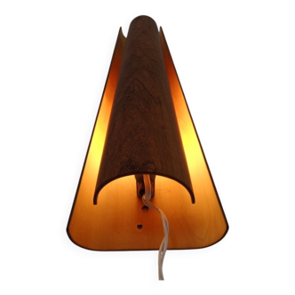 Danish Teak Wall Lamp, 1950s