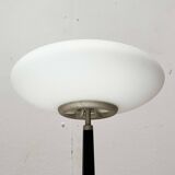 Pao T1 black table lamp, postmodern Italian model by Matteo Thun for Arteluce, 1990s.