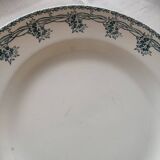 Ensemble de 6 assiettes plates terre de fer St Amand 4006
