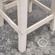 Workshop stool, vintage wood, 40