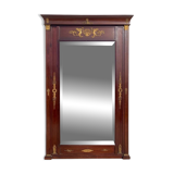 Large Empire Style Mahogany Mirror - H 2m33