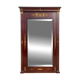 Large Empire Style Mahogany Mirror - H 2m33