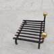 Cast iron log holder