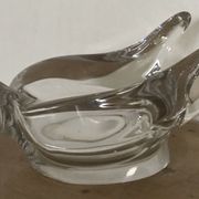 Vide-poche presse-papiers en forme d’oiseau, hirondelle en cristal