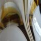 Vintage blown glass pendant lamp/chandelier