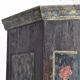 Armoire peinte à la main allemande de 1812