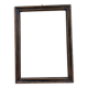 Cadre en bois foncé 17x23cm