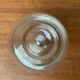 Vintage Italian glass bubble vase