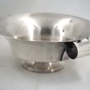 Christofle, Gallia, footed bowl, Art Deco, silver-plated, Fjerdingstad.