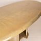 Angelo Mazzola parchment table produced by Ar.Vi Salpol