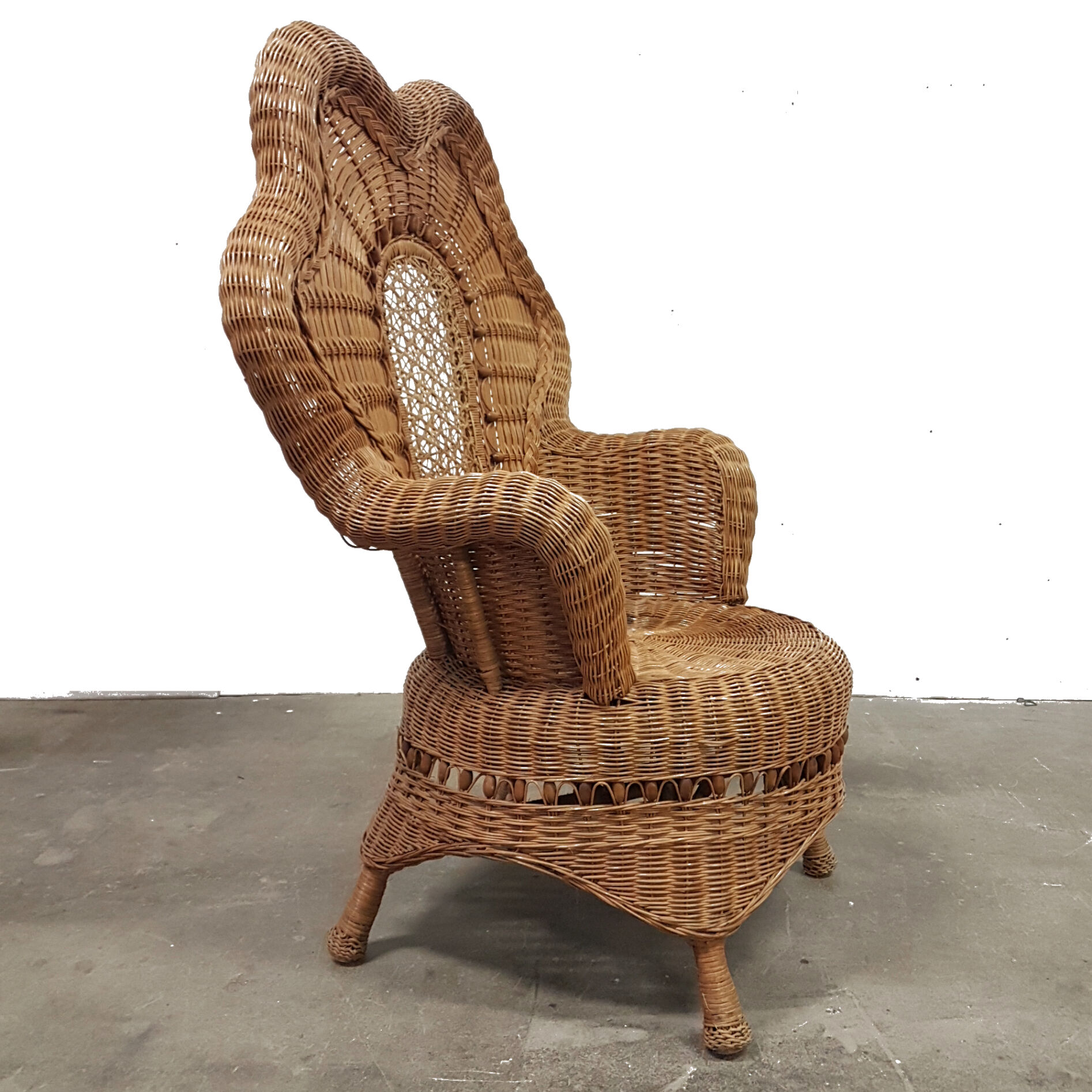 Bohemian rattan chair