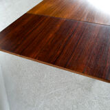 Scandinavian rosewood dining table 60's
