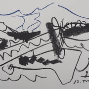 Pablo Picasso : Colombe de l'avenir, Lithographie signée