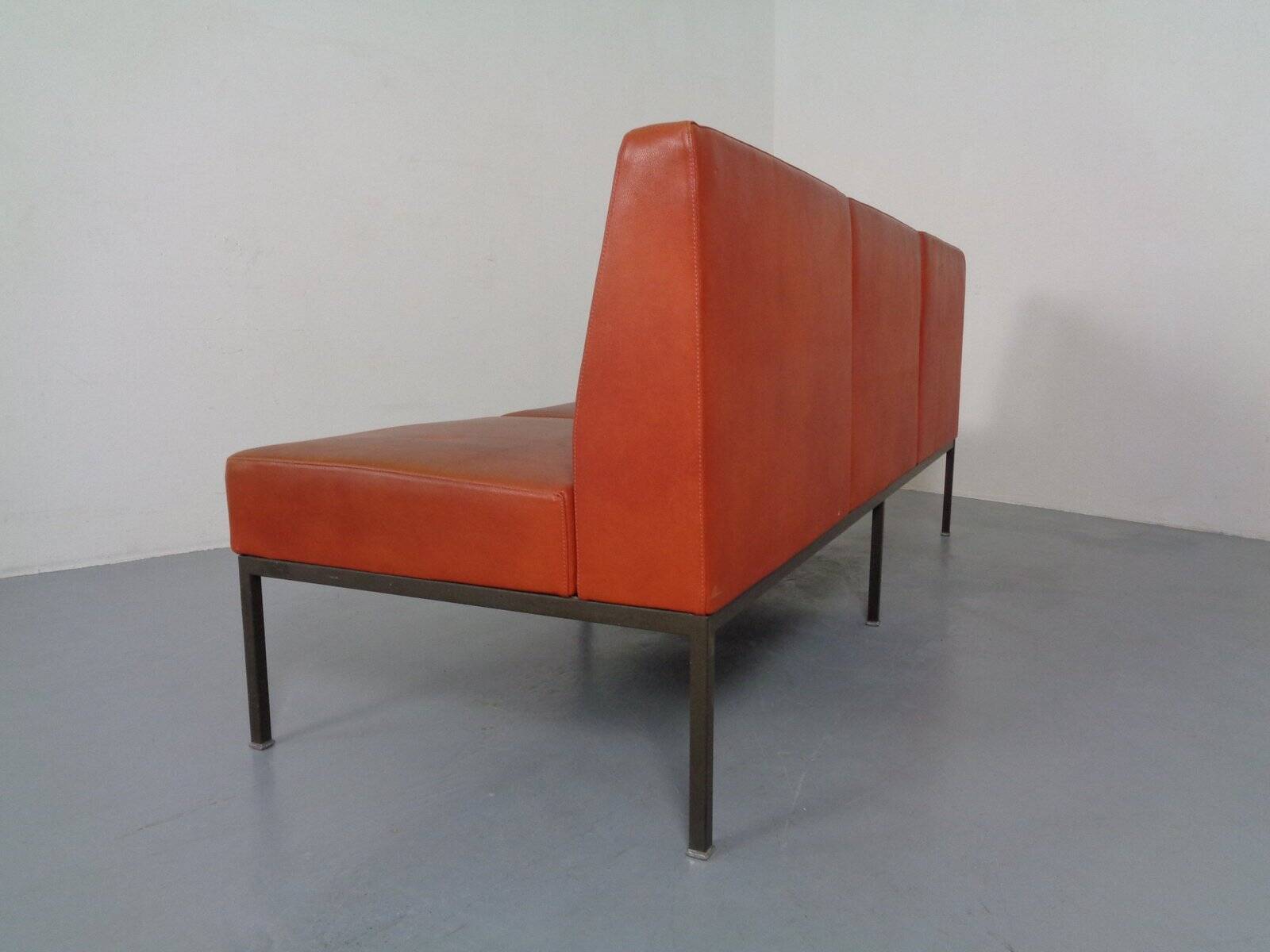 Minimalist 2-Seater and 3-Seater Bench, Germany, 1960s, Set of 2