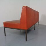 Minimalist 2-Seater and 3-Seater Bench, Germany, 1960s, Set of 2