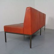 Minimalist 2-Seater and 3-Seater Bench, Germany, 1960s, Set of 2