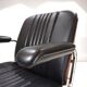 Set of 4 Martin Stoll Leather Dining/Conference Chairs by Professor Karl Dittert