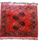 Afghan carpet ersari, handmade - 102x100cm