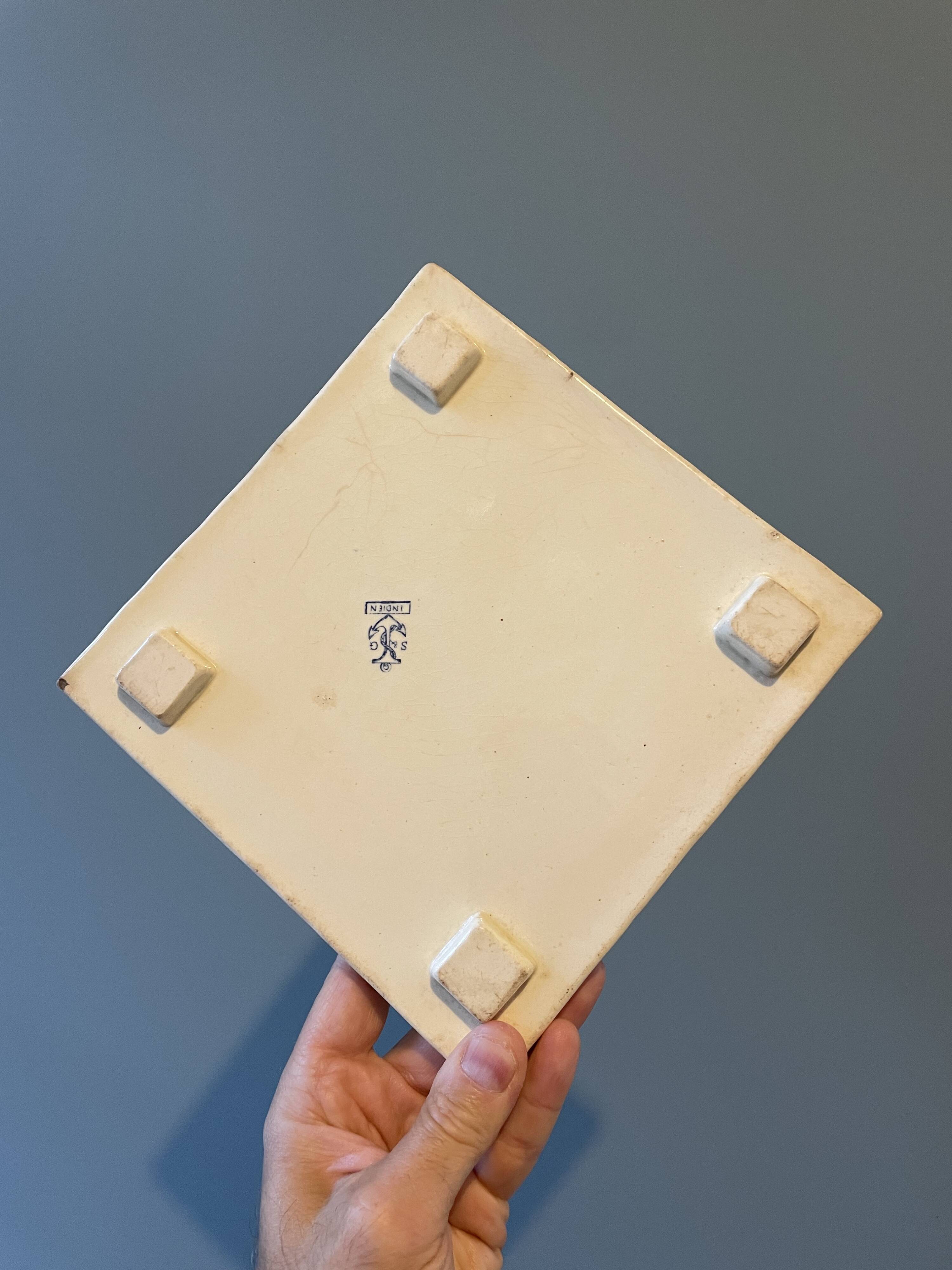 Table mat XIXth iron earth Clairefontaine