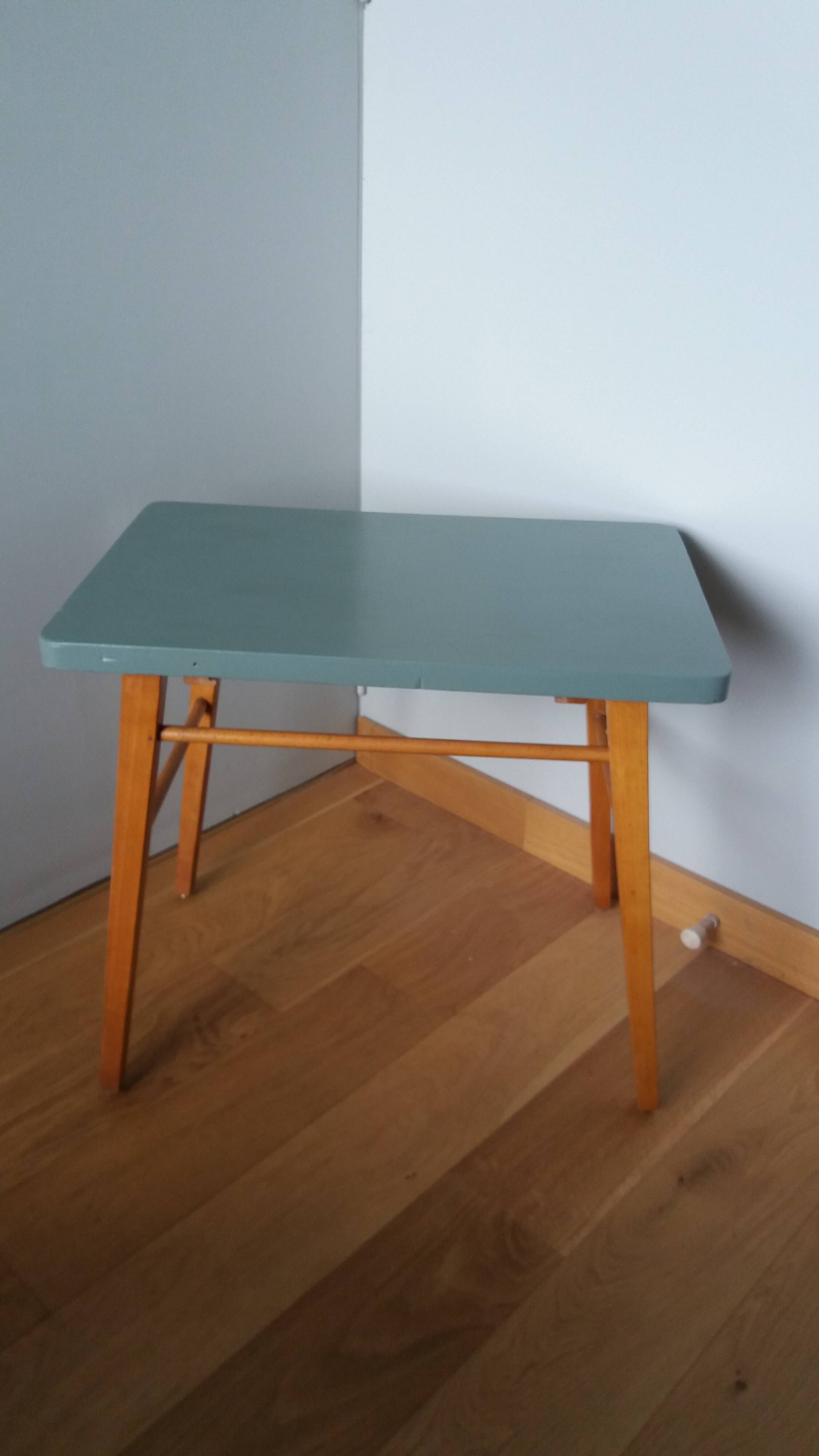 Bureau pupitre enfant pieds compas