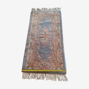Chinese wool carpet  62x130cm