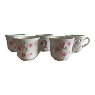 Lot 5 tasses dehsoulières france