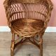 Petit fauteuil osier enfant
