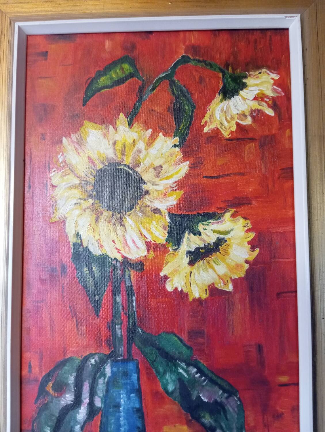 Still life painting from the 70s