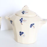 Coffee maker, milk pot and sugar mill Moulin des Wolves, Alberte motif