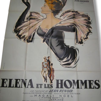 Affiche Elena et les hommes.