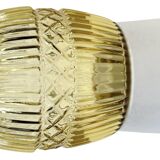 Vintage White Porcelain Ceiling Light, 1970s