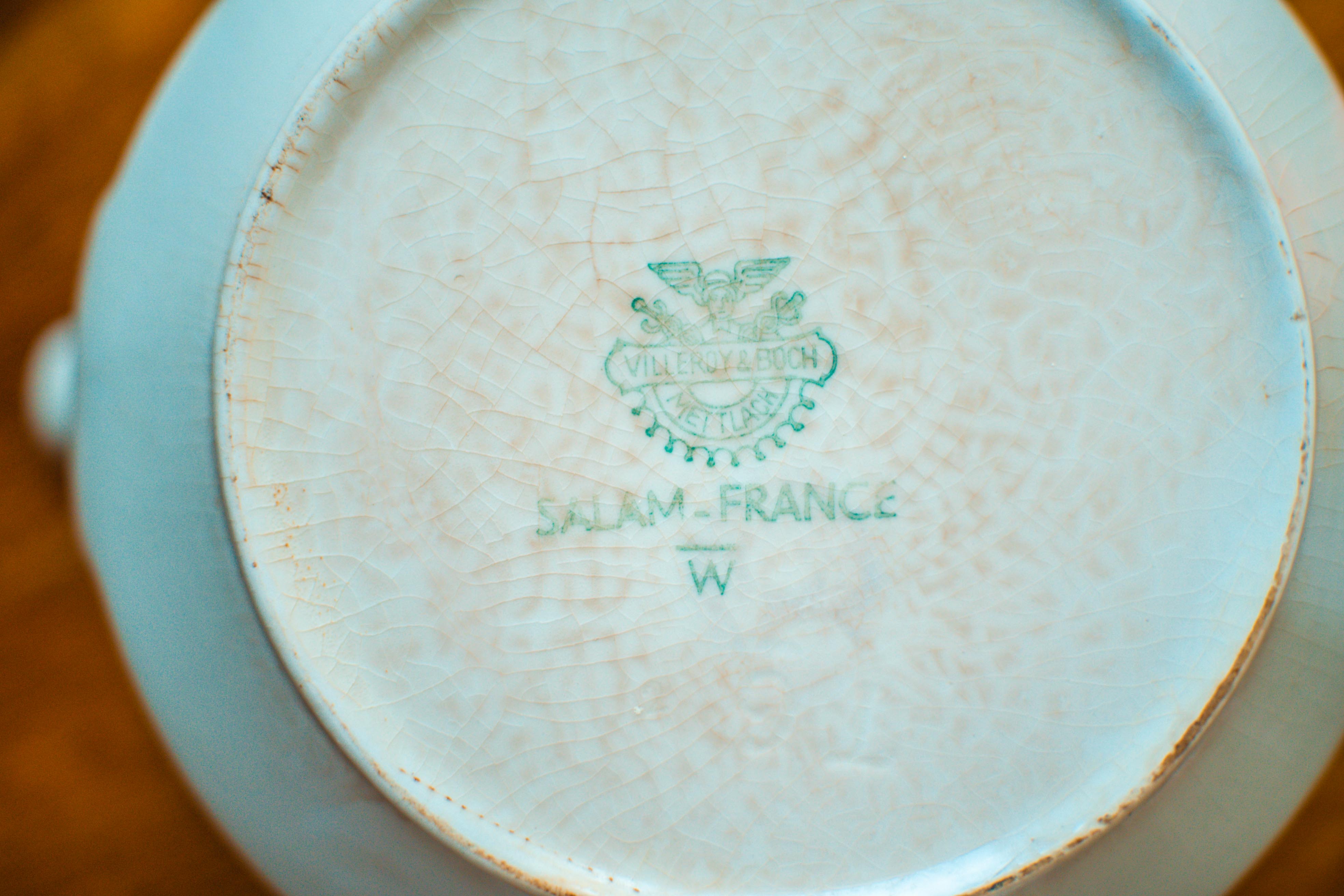 Théire Villeroy & Boch mettlach salam 1950