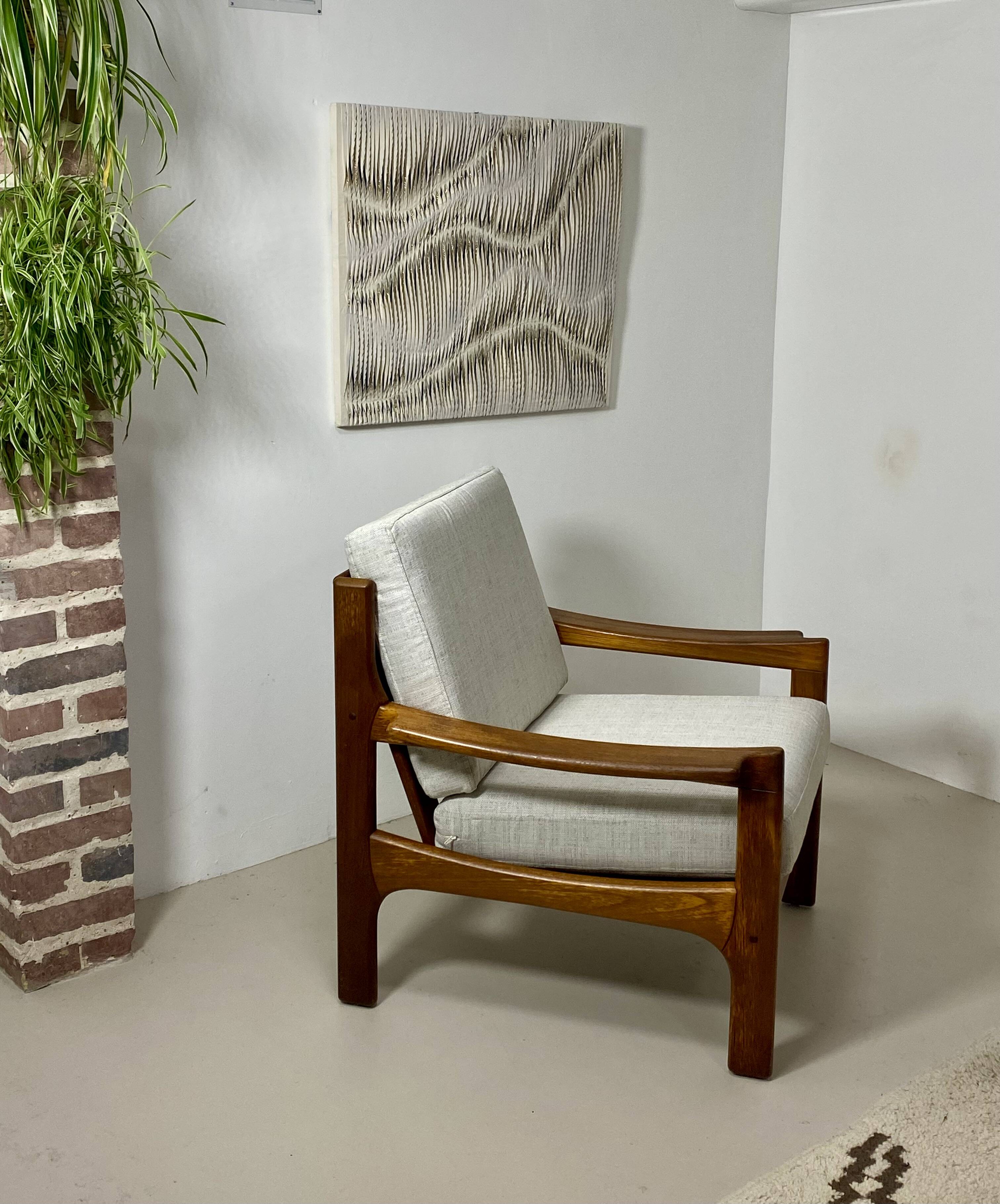 Danish armchair in teak, 1960s