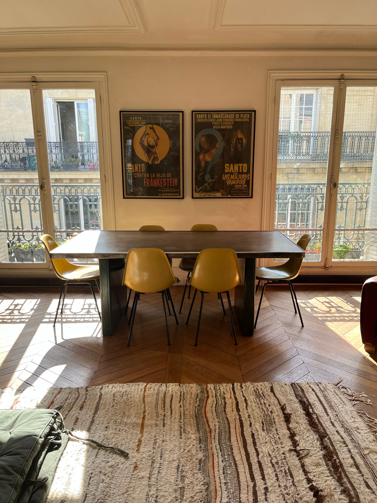 Vintage industrial table