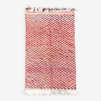 Tapis berbere rose Beni Ouarain