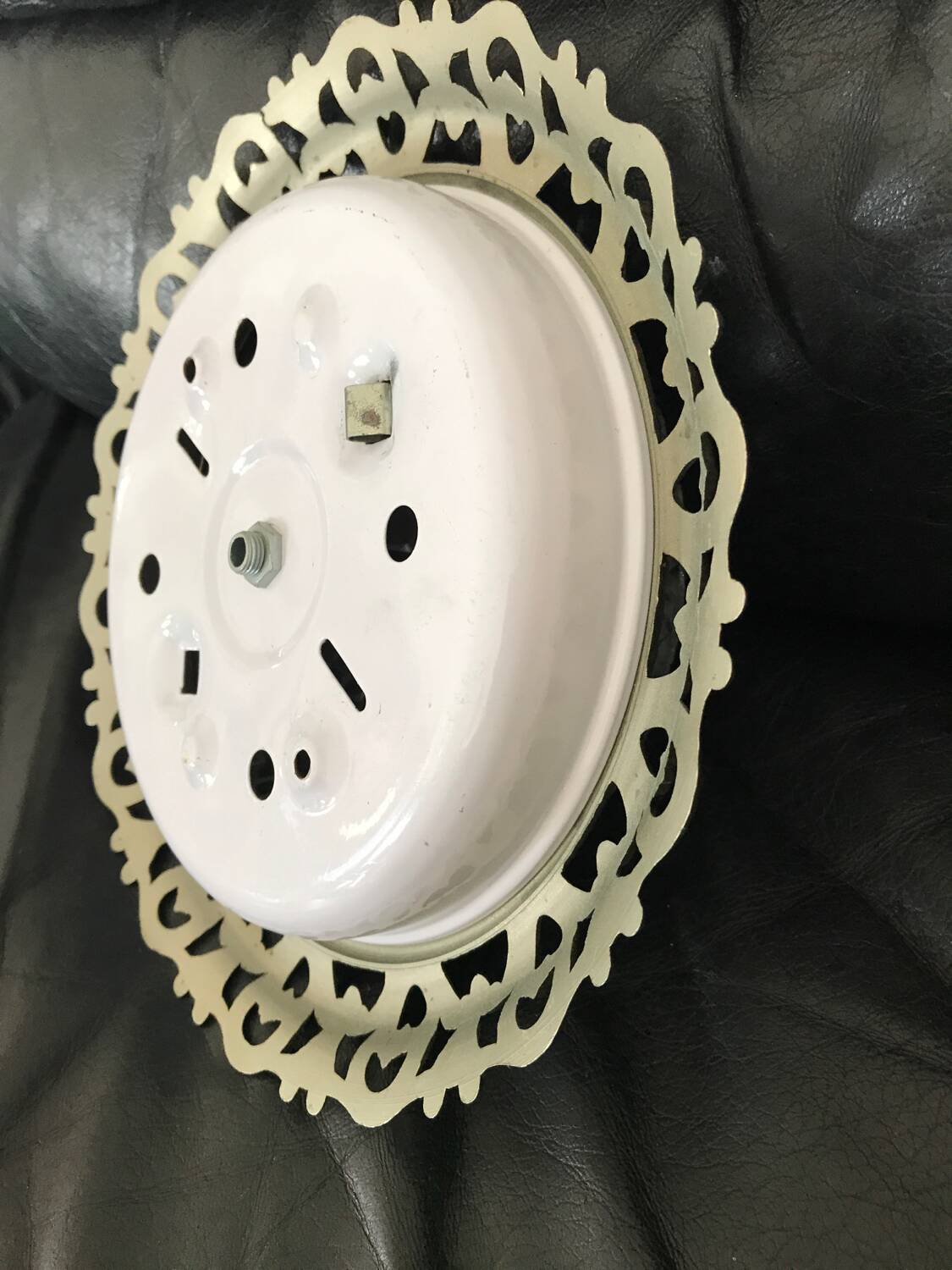 Molded glass ceiling light