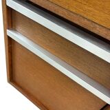 XL vintage wooden desk De Coene 'EFAC M20 Cotribel'