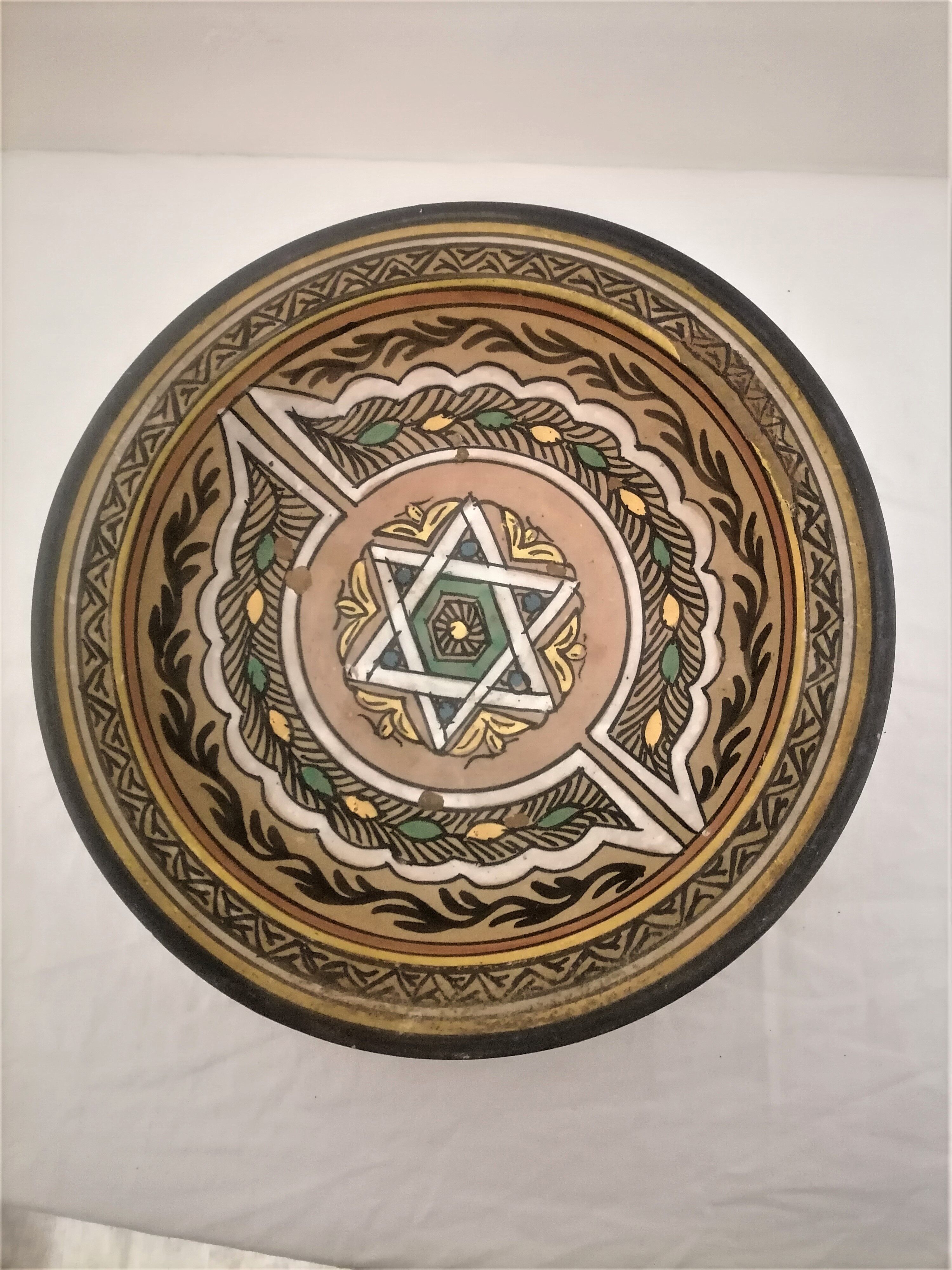 Moroccan dish. Late nineteenth, early twentieth