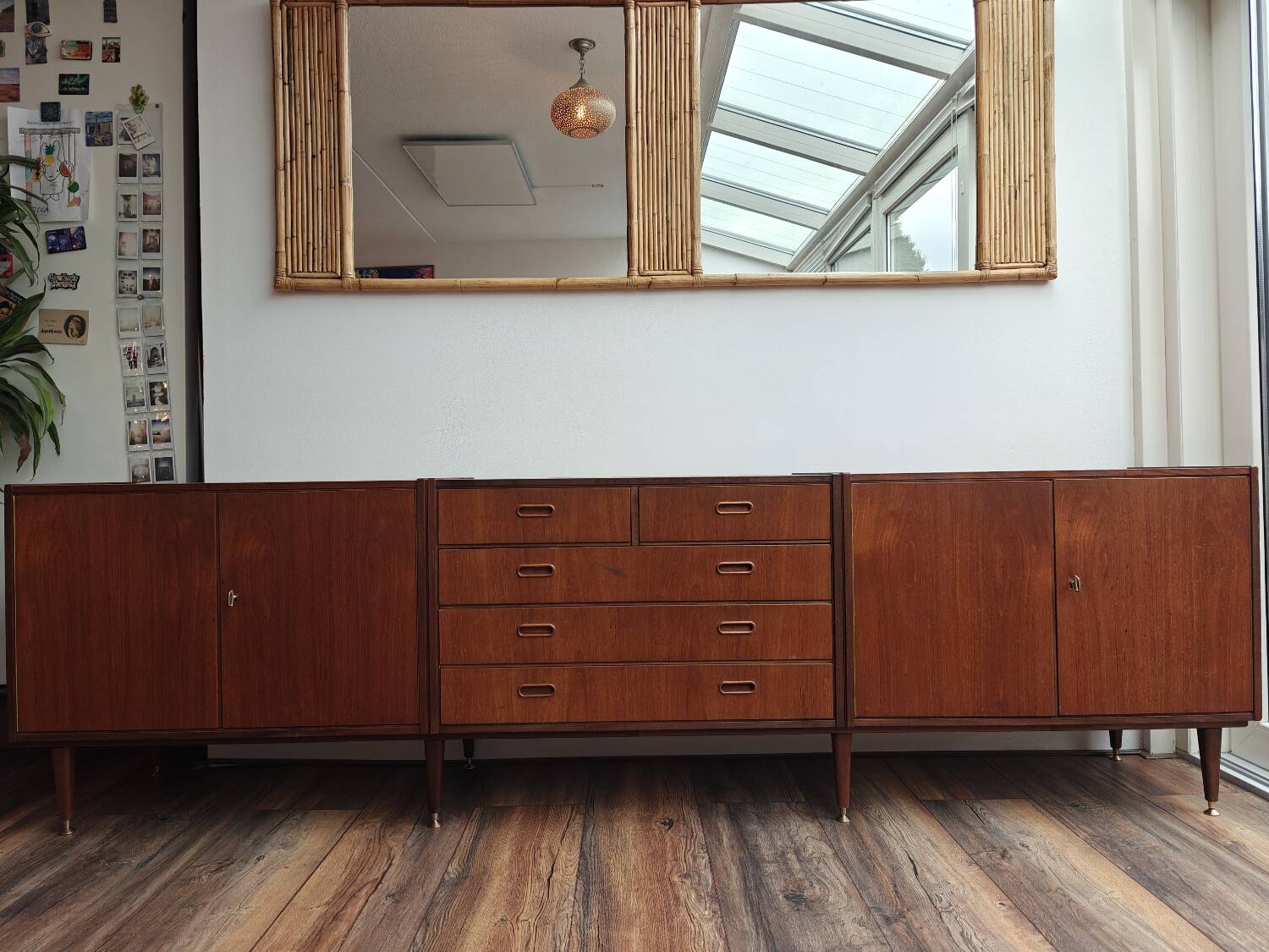 Vintage MCM sideboard dresser XL