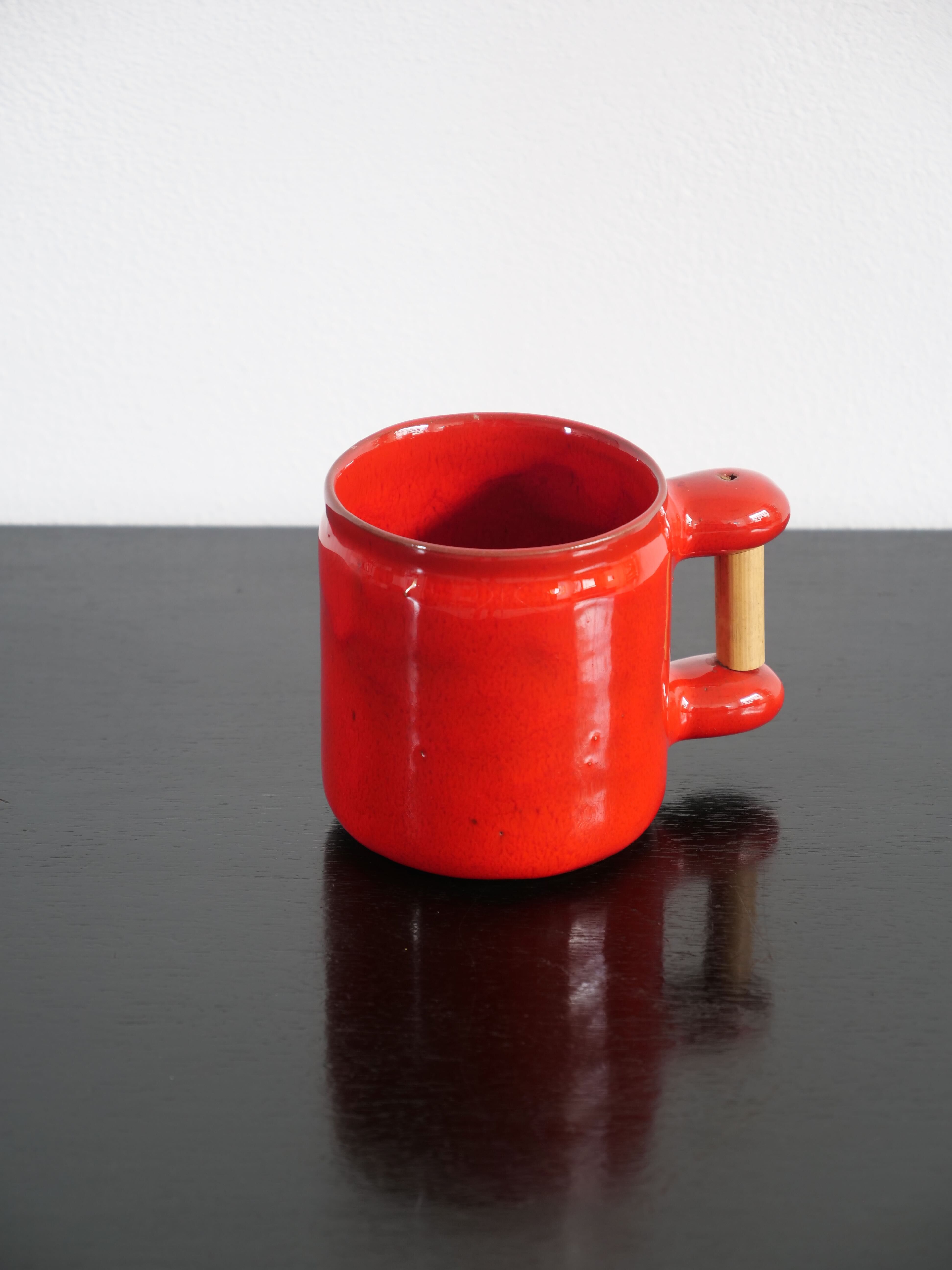 French ceramic mug Robert and Jean Cloutier