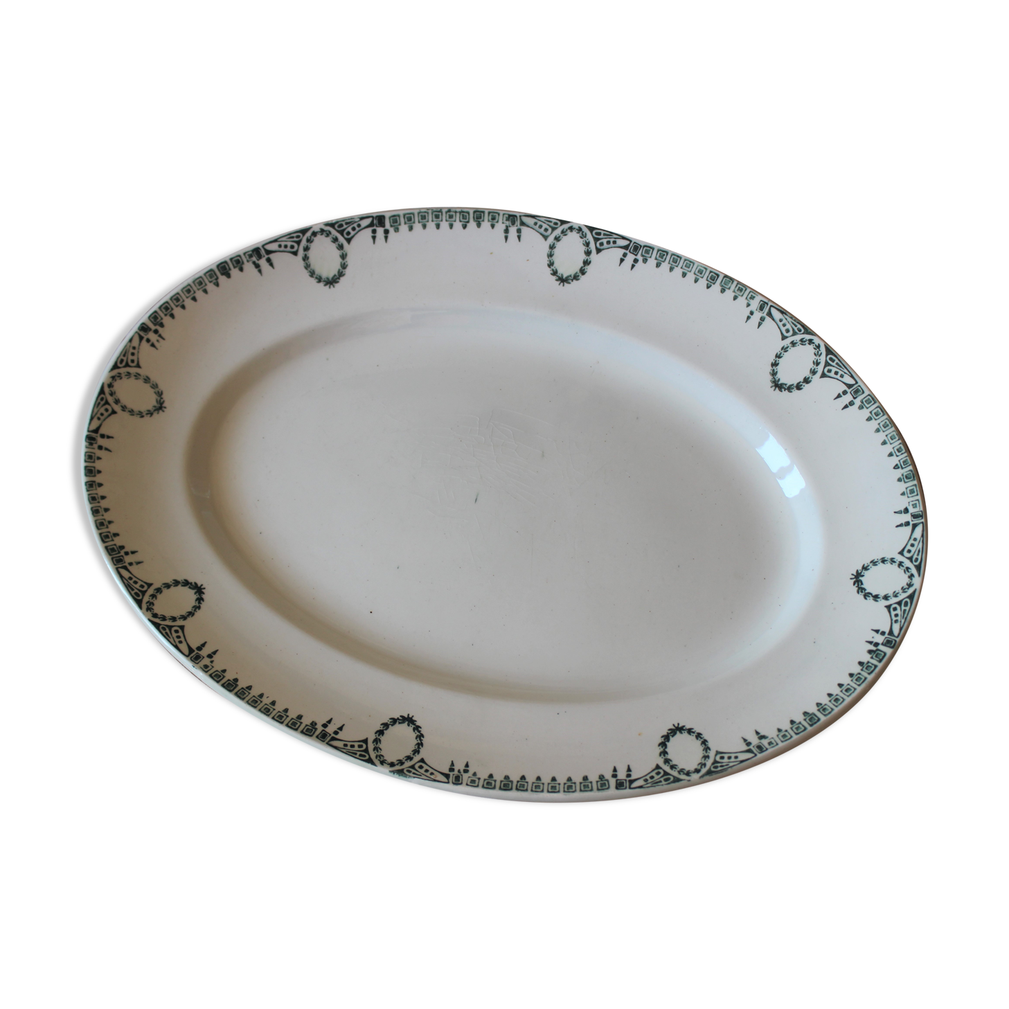 Plat oval Terre de Fer, Saint Amand