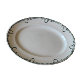 Plat oval Terre de Fer, Saint Amand