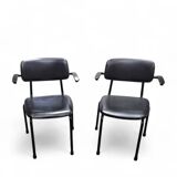 2 x Dining chair by Ahrend De Cirkel / 1960s